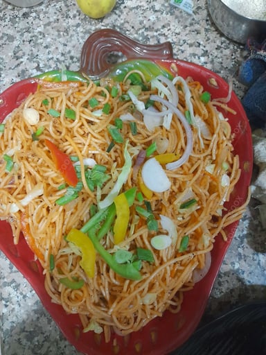 Delicious Chilli Garlic Noodles prepared by COOX