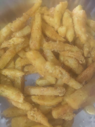 Delicious Peri Peri Fries prepared by COOX