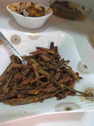 Delicious Kurkuri Bhindi prepared by COOX