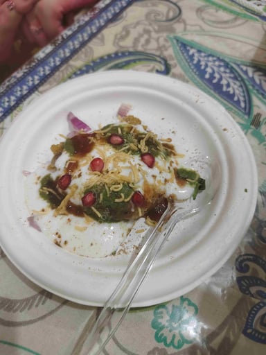 Delicious Aloo Tikki Chaat prepared by COOX