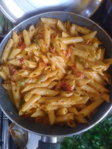 Delicious Pasta in Pink Sauce prepared by COOX