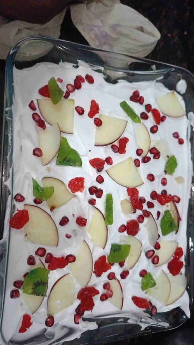 Tasty Fruit Pudding cooked by COOX chefs cooks during occasions parties events at home