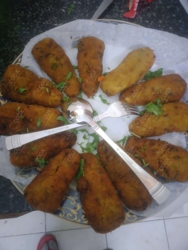 Delicious Veg Cutlet prepared by COOX