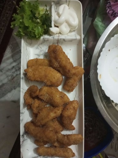 Delicious Fish Fingers prepared by COOX