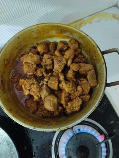 Tasty Mutton Sukha cooked by COOX chefs cooks during occasions parties events at home