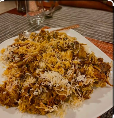 Delicious Chicken Biryani prepared by COOX