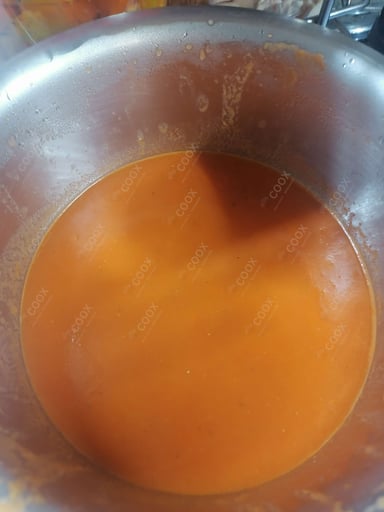 Delicious Tomato Basil Soup prepared by COOX