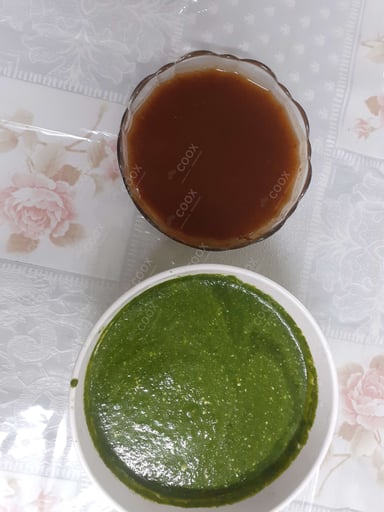 Delicious Green Chutney prepared by COOX