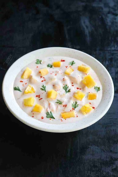 Delicious Pineapple Raita prepared by COOX