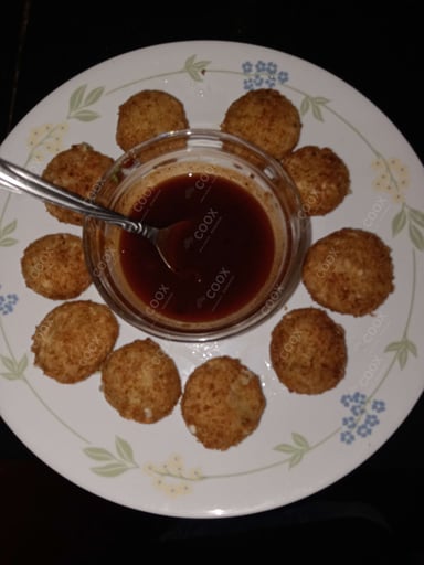 Delicious Fried Cheese Balls prepared by COOX