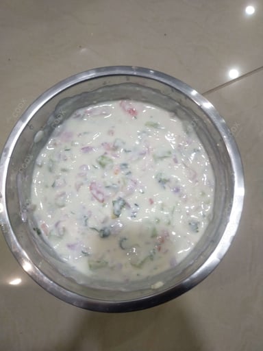 Delicious Cucumber Raita prepared by COOX