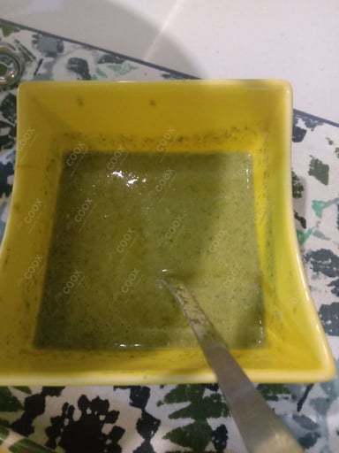 Delicious Green Chutney prepared by COOX