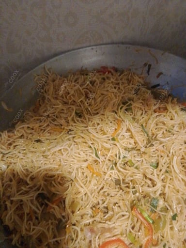 Tasty Chicken Chilli Garlic Noodles cooked by COOX chefs cooks during occasions parties events at home