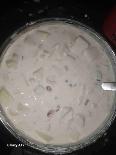 Delicious Fruit Cream prepared by COOX