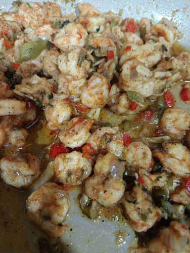 Delicious Butter Garlic Prawns prepared by COOX