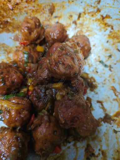 Delicious Veg Manchurian (Dry) prepared by COOX