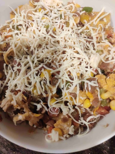 Delicious Taco Salad prepared by COOX