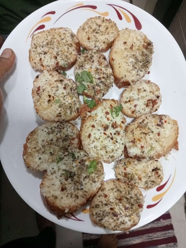 Delicious Garlic Bread with Cheese prepared by COOX