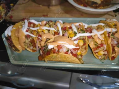 Tasty Veg Taco cooked by COOX chefs cooks during occasions parties events at home