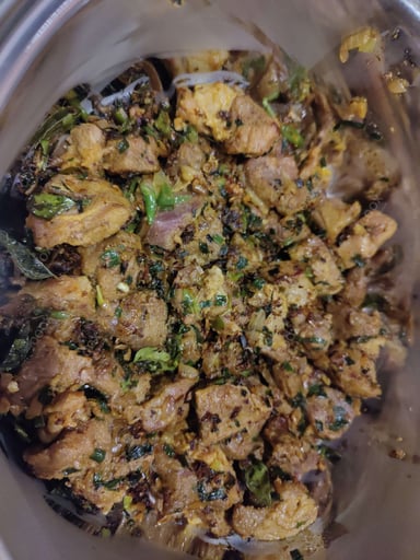 Delicious Mutton Sukha prepared by COOX