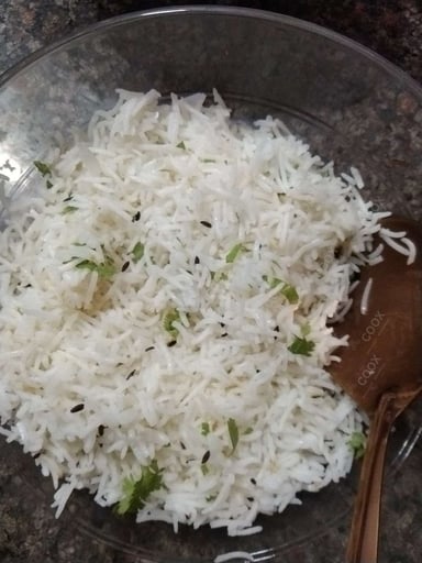 Delicious Jeera Rice prepared by COOX