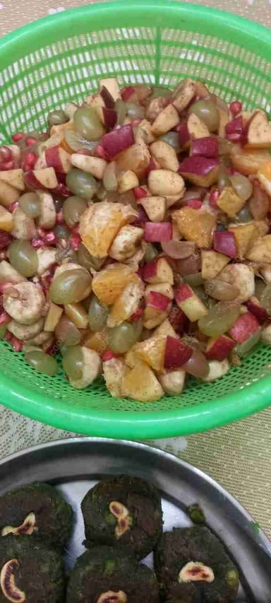 Tasty Fruit Chaat cooked by COOX chefs cooks during occasions parties events at home