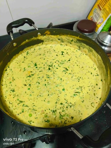 Delicious Methi Matar Malai prepared by COOX