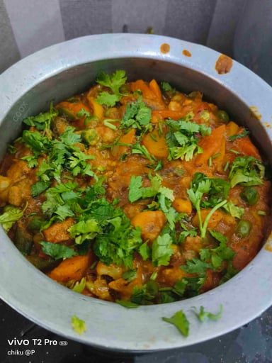 Delicious Veg Jalfrezi prepared by COOX