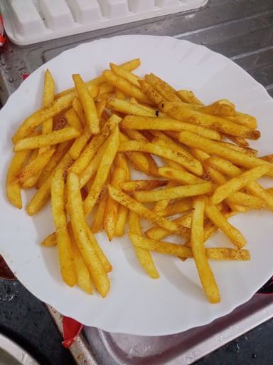 Delicious Peri Peri Fries prepared by COOX