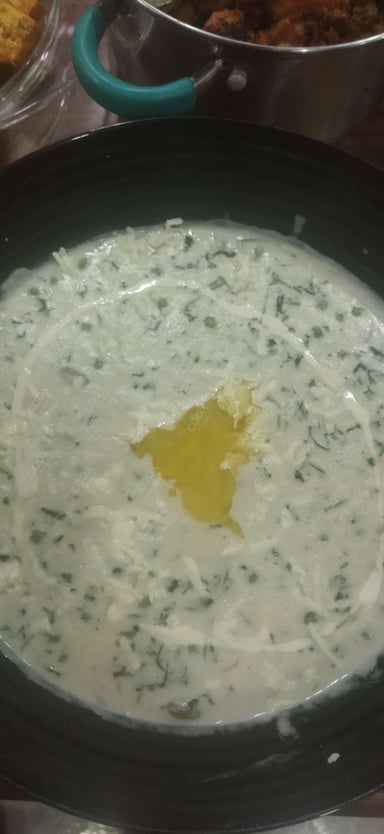 Delicious Methi Matar Malai prepared by COOX