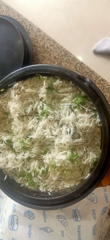 Delicious Jeera Rice prepared by COOX