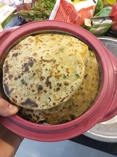 Delicious Stuffed Parathas prepared by COOX