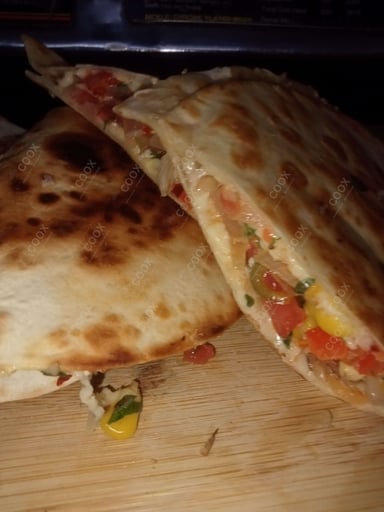 Delicious Veg Quesadillas prepared by COOX