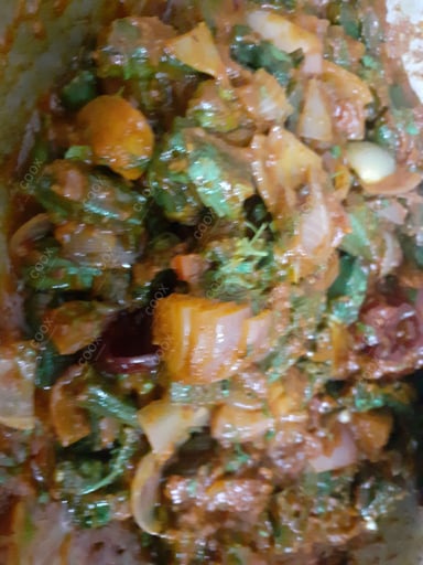 Delicious Bhindi do Pyaza prepared by COOX