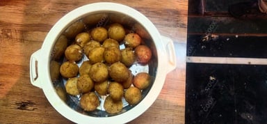 Tasty Fried Cheese Balls cooked by COOX chefs cooks during occasions parties events at home