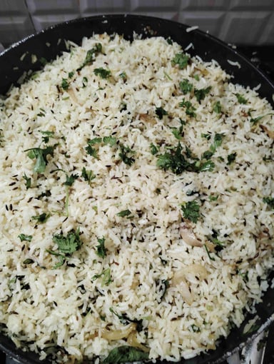 Delicious Jeera Rice prepared by COOX