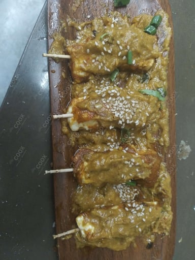 Delicious Thai Paneer Satay prepared by COOX