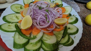 Delicious Salad, Papad prepared by COOX