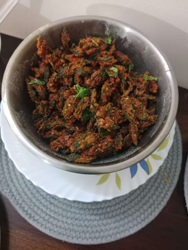 Delicious Kurkuri Bhindi prepared by COOX