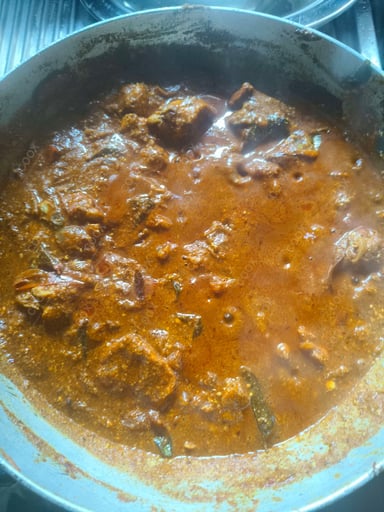 Tasty Chettinad Chicken cooked by COOX chefs cooks during occasions parties events at home