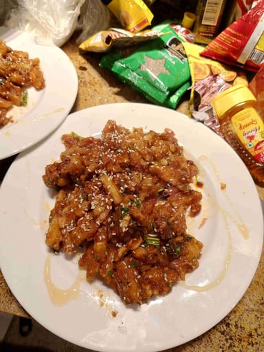 Delicious Honey Chilli Potato prepared by COOX