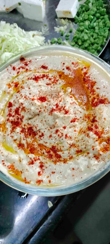 Tasty Hummus Dip cooked by COOX chefs cooks during occasions parties events at home