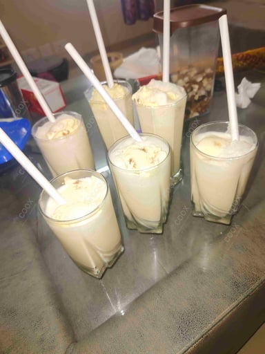 Delicious Butterscotch Milkshake prepared by COOX