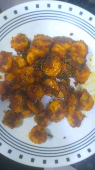 Delicious Prawns Salt and Pepper prepared by COOX