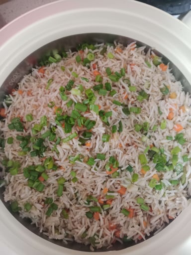 Tasty Burnt Garlic Rice cooked by COOX chefs cooks during occasions parties events at home