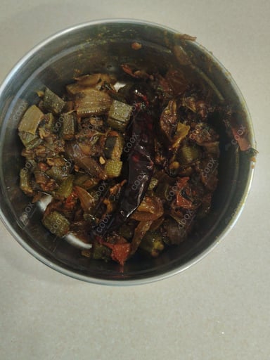 Delicious Bhindi do Pyaza prepared by COOX