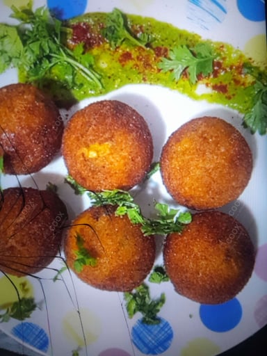 Delicious Fried Cheese Balls prepared by COOX