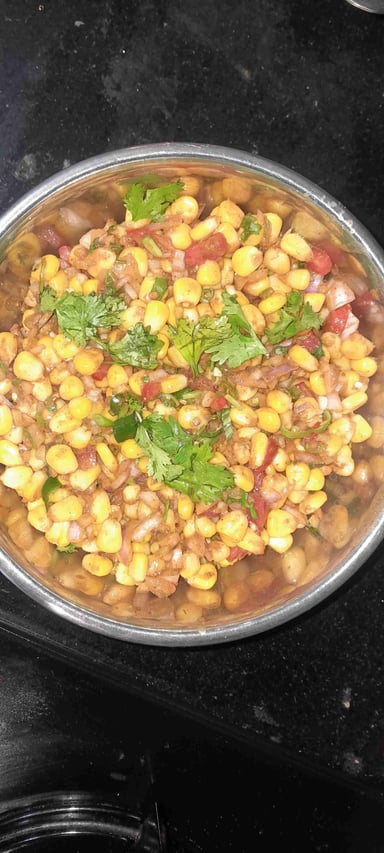 Delicious Corn Chaat prepared by COOX