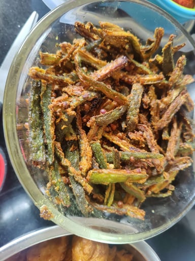 Delicious Kurkuri Bhindi prepared by COOX