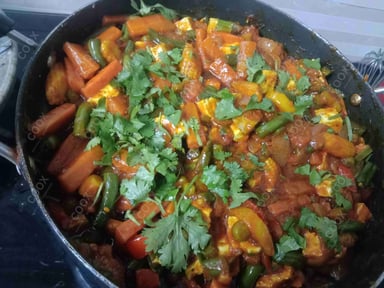 Delicious Veg Jalfrezi prepared by COOX